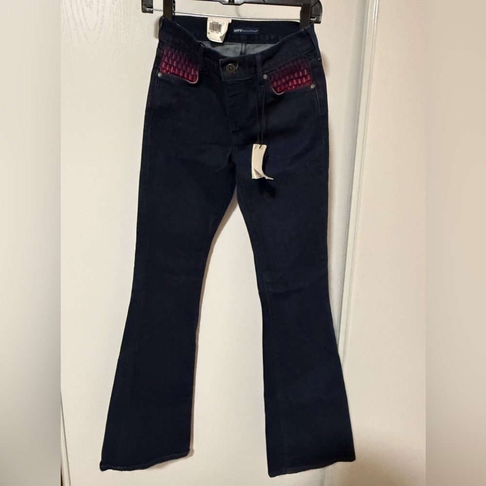 Levi's Black Flare Wide Leg Jeans NWT size 26